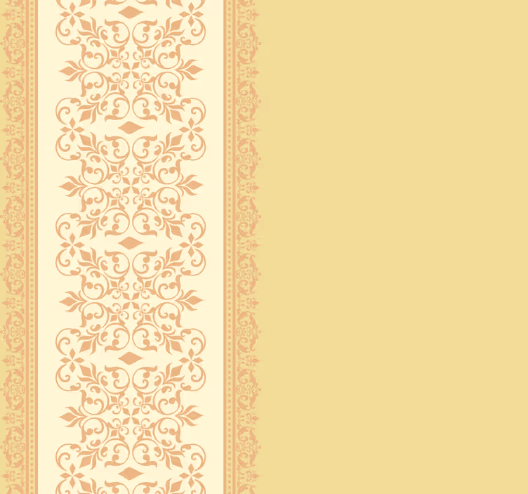 Retro roller blind vintage fireplace wallpaper - TenStickers