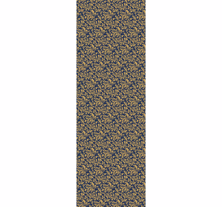Retro roller blind baroque design classic modern style - TenStickers