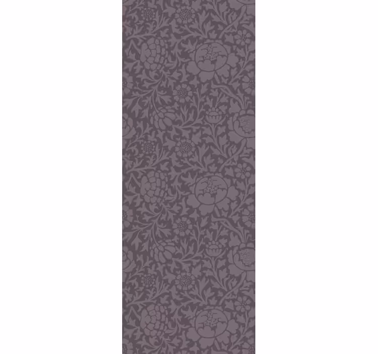 Retro roller blind woven silk - TenStickers