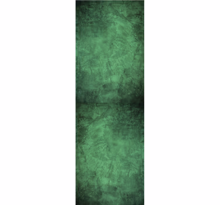 Retro roller blind in rustic green rectangle pattern - TenStickers