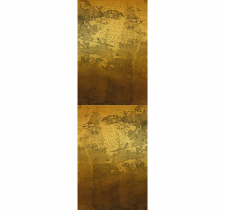 Retro roller blind in golden retangled pattern - TenStickers