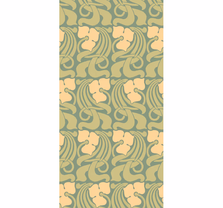Retro roller blind with contemporary design - TenStickers