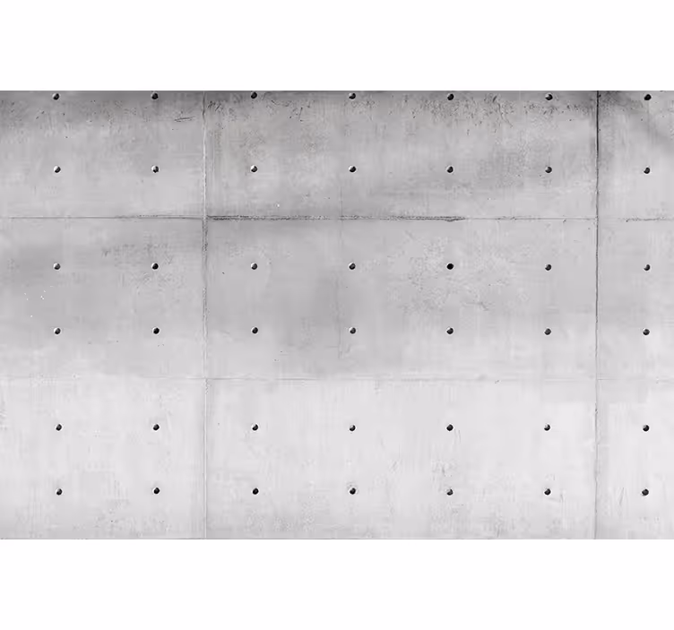 Living room blind cement structures industrial style - TenStickers