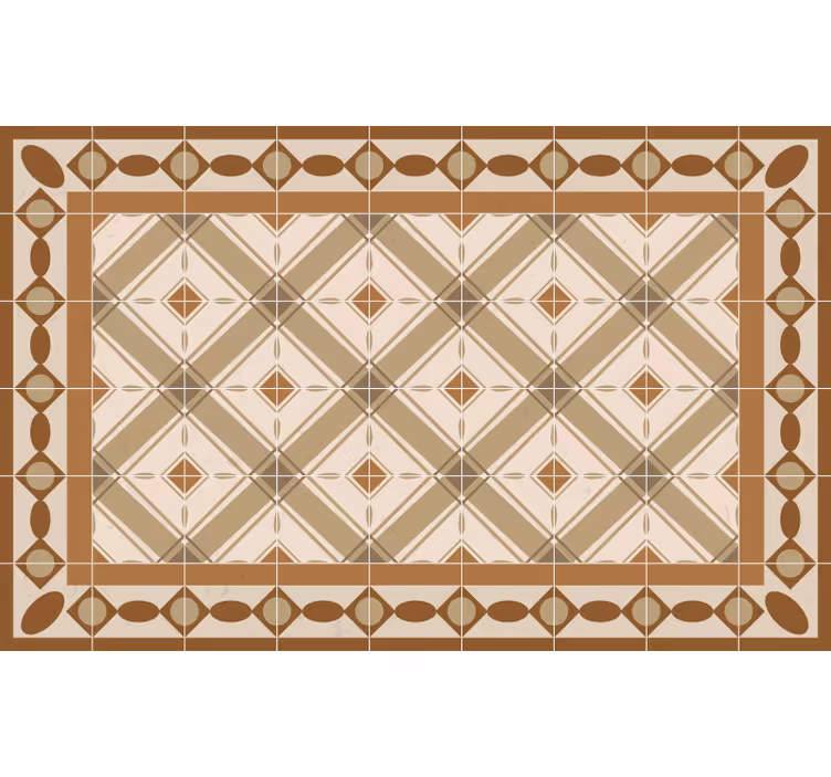 Blind beige portuguese tiles - TenStickers
