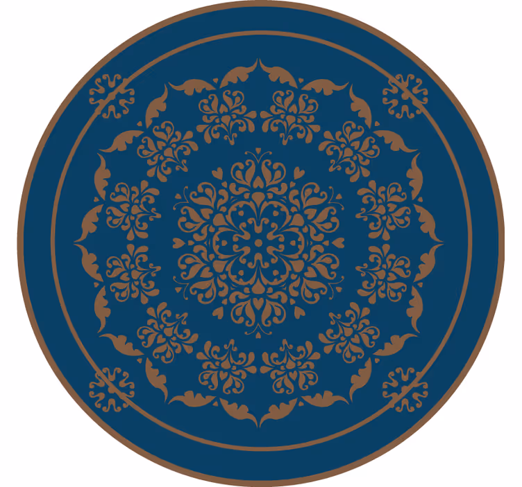 Blind bedroom big vintage mandala - TenStickers