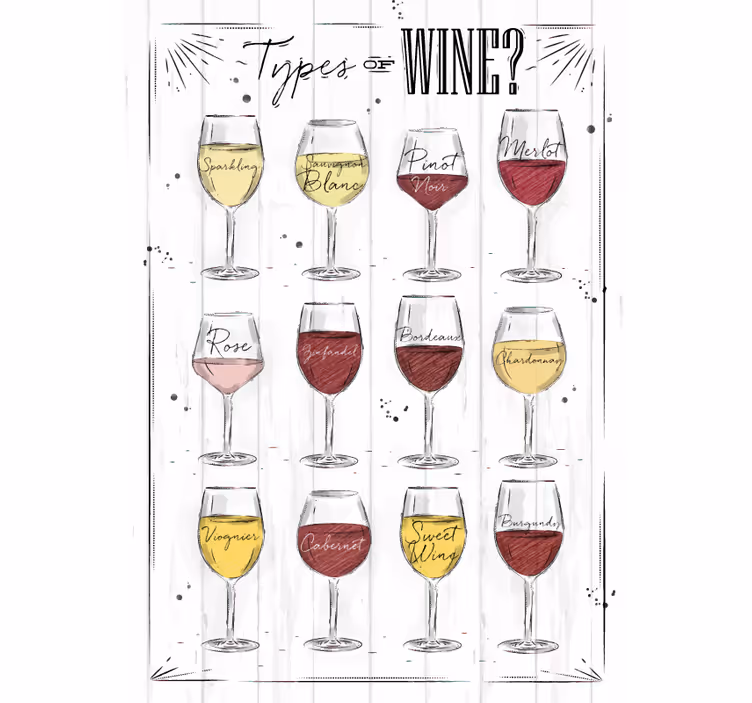 Blind bedroom merlot style - TenStickers