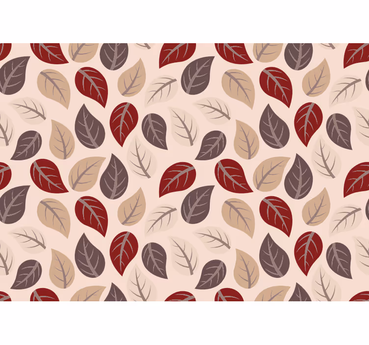 Blind bedroom autumn leaf design - TenStickers
