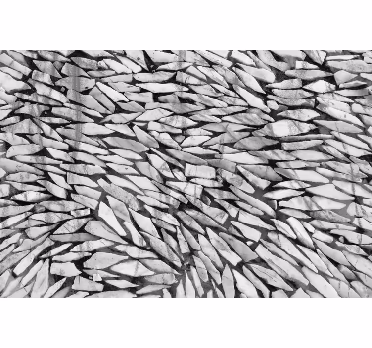 Blind grey marble gemstones - TenStickers