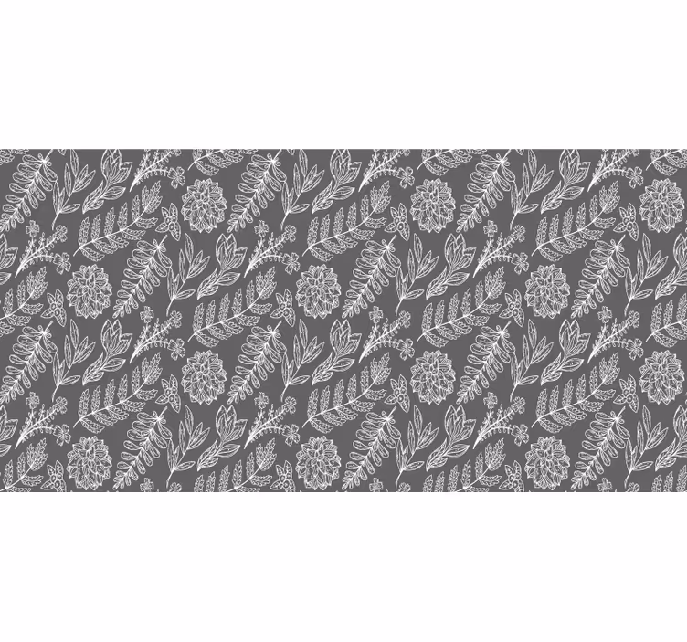 Blind grey french provincial garden design - TenStickers