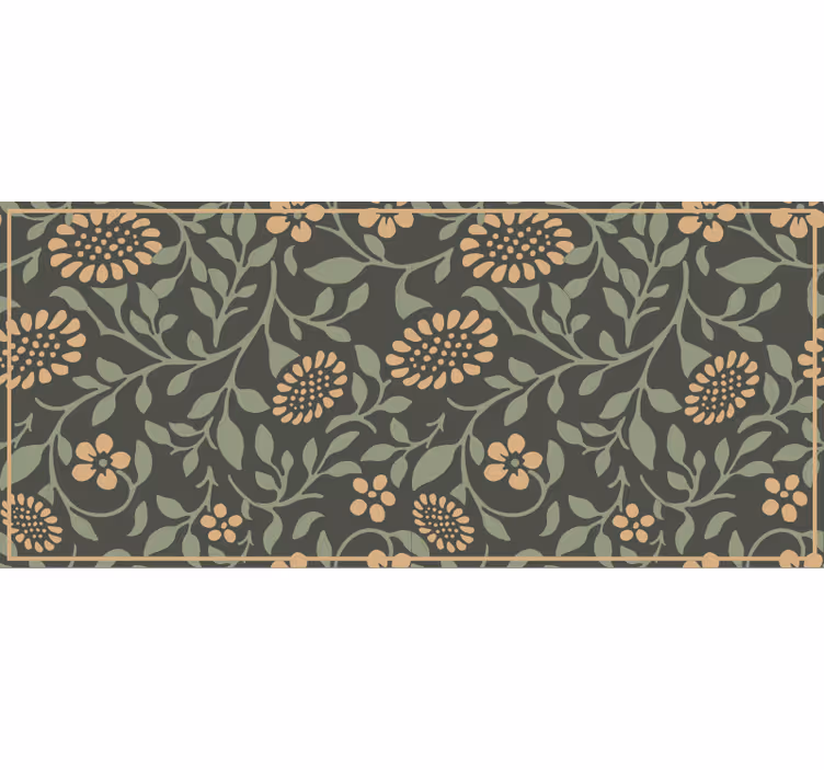 Blind bedroom vintage sunflowers design - TenStickers