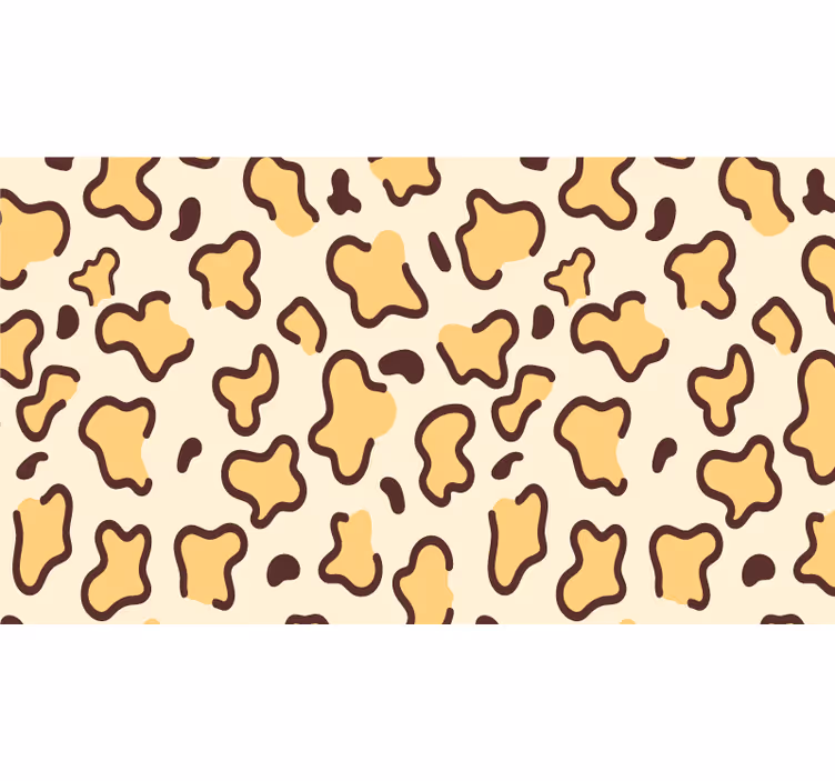 Blind bedroom giraffe print - TenStickers
