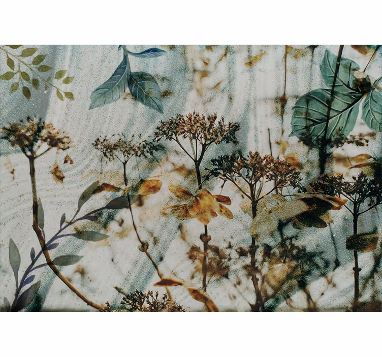 Blind bedroom botanical garden - TenStickers