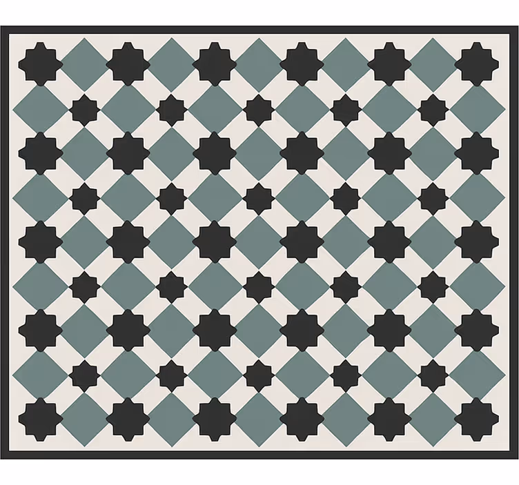 Living room blind vintage star - TenStickers