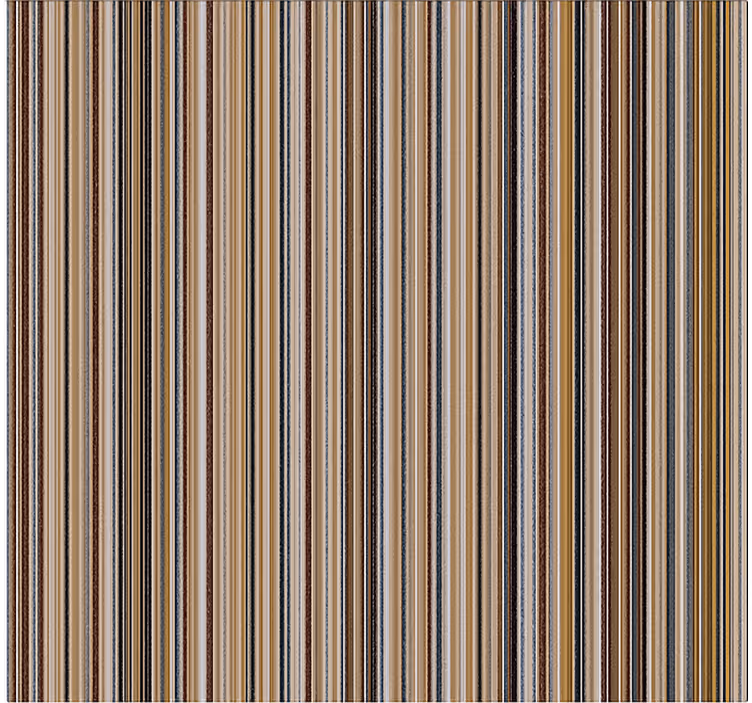 Living room blind with dark stripes - TenStickers