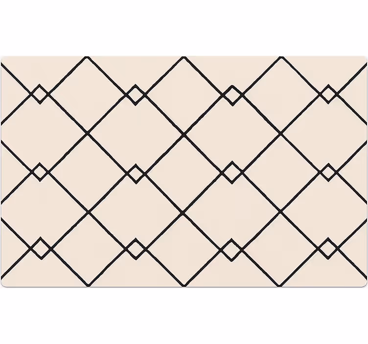 Living room blind floral design - TenStickers