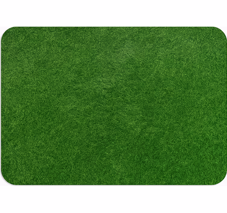 Living room blind with faux grass effect - TenStickers
