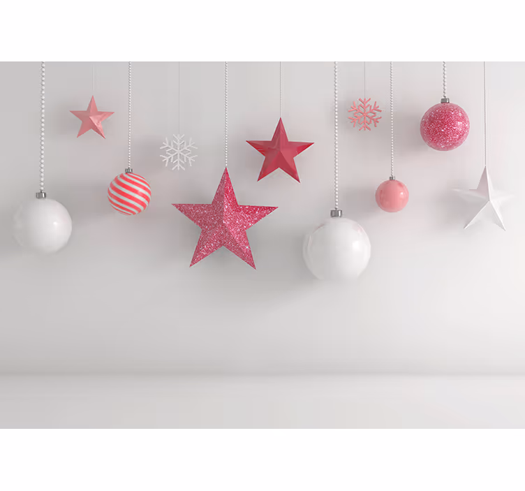 Blind children pink decorative balloons - TenStickers
