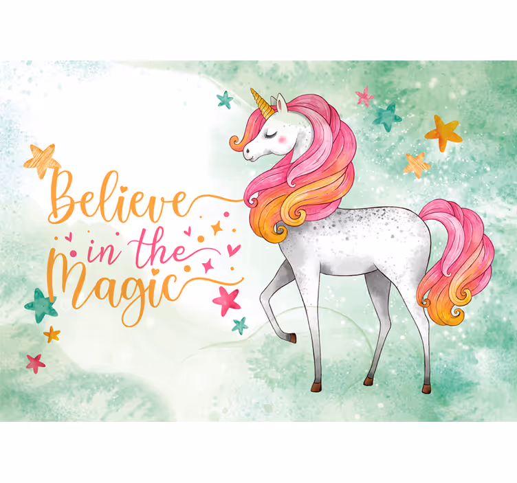 Blind children you are magical unicorns - TenStickers