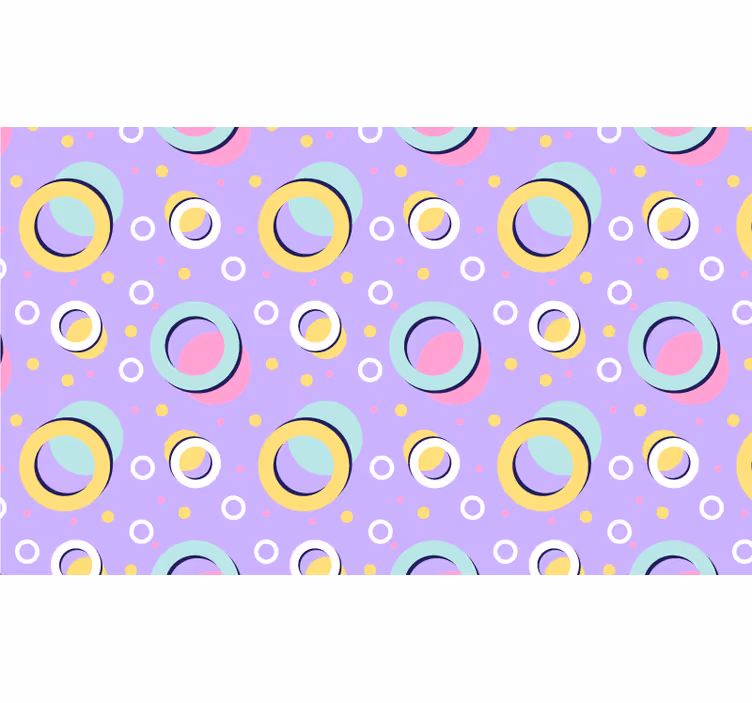 Blind children colorful circles - TenStickers
