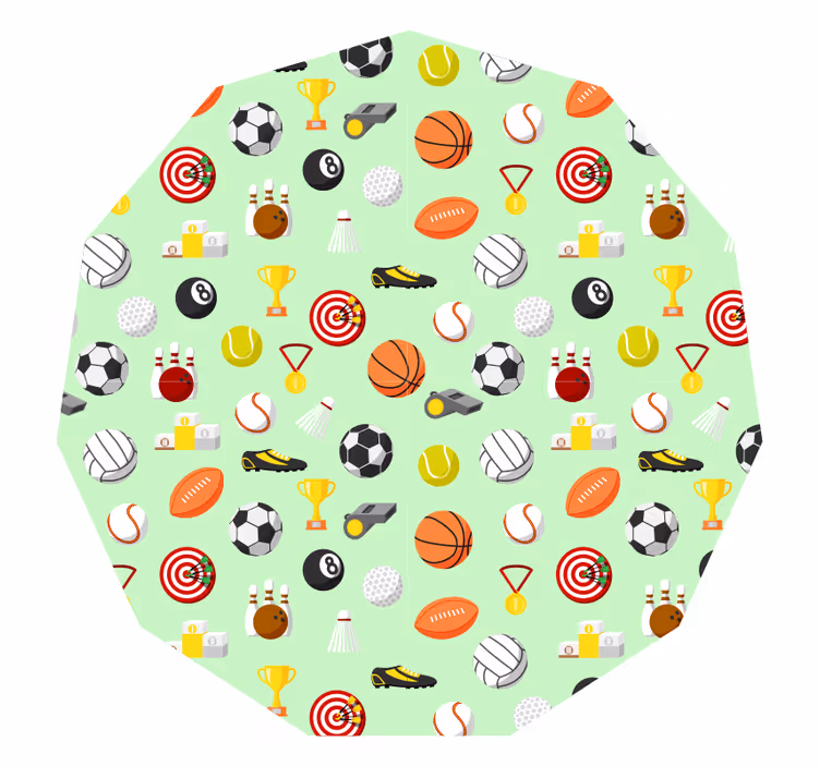 Blind children fitness activities - TenStickers