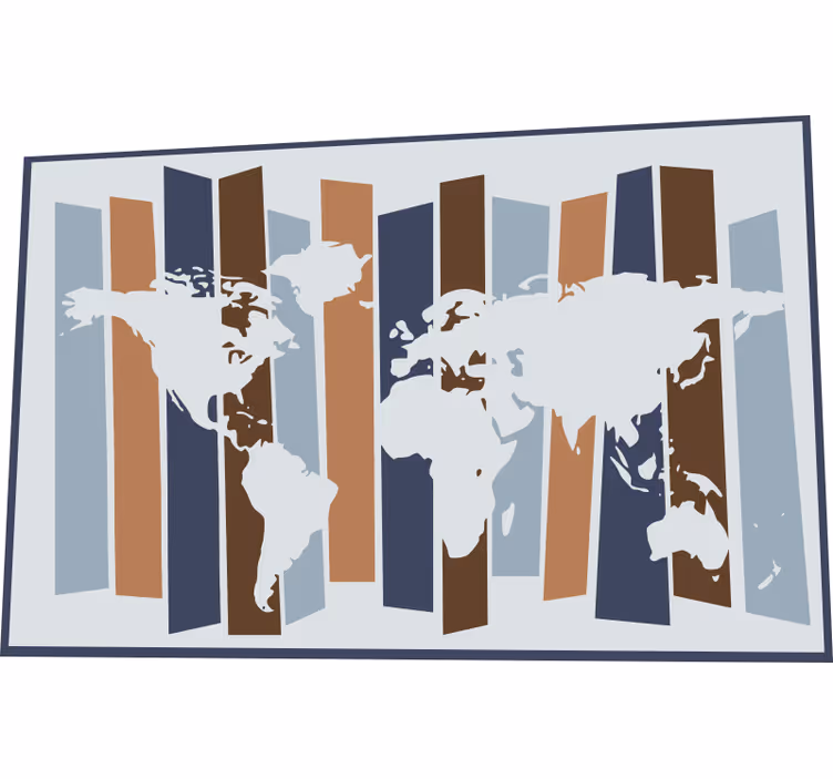 Blind children nordic colors collection - TenStickers