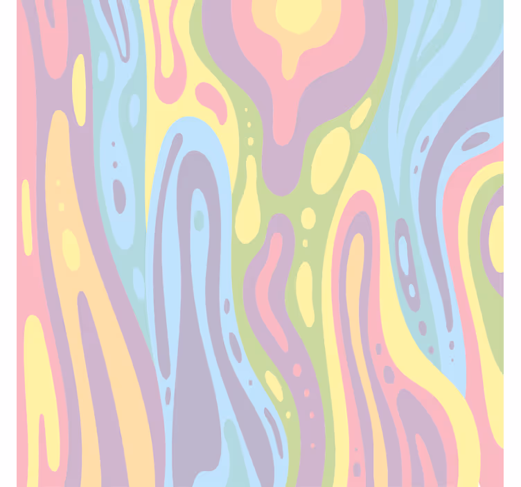 Blind children colourful lava lamp effect - TenStickers
