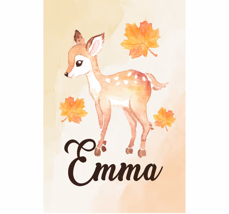 Blind children fawn companion - TenStickers