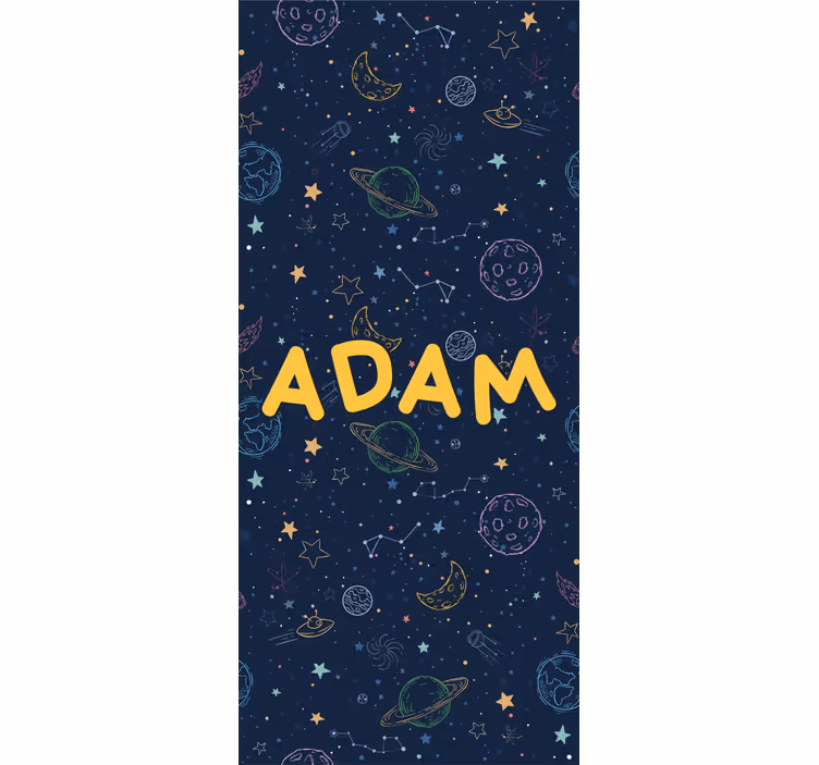 Blind children exploring celestial bodies - TenStickers
