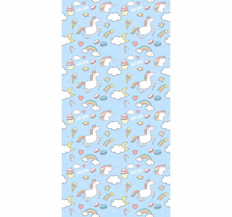 Blind children love colorful unicorns and rainbows - TenStickers