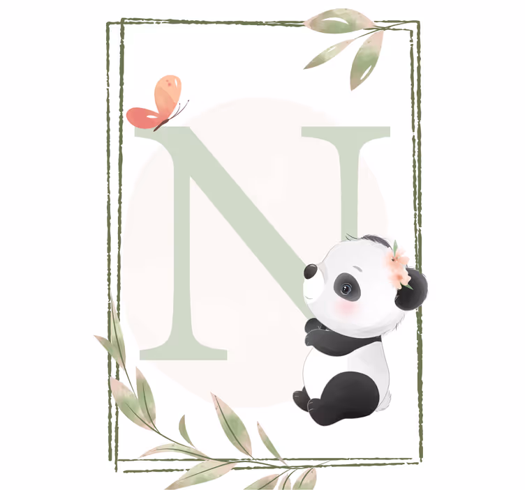 Blind children cuddly panda plush toy - TenStickers