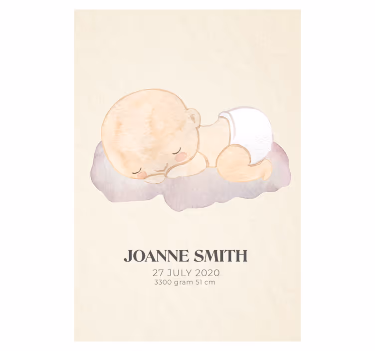 Blind children baby born affection - TenStickers