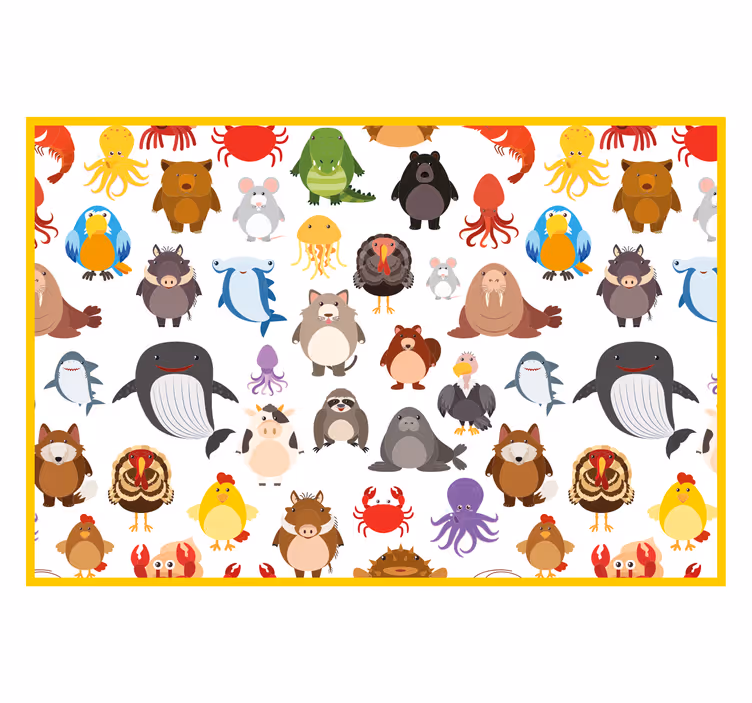 Blind children discover wild animals in colors - TenStickers