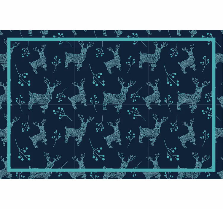 Blind children wild animals with handmade reindeer - TenStickers
