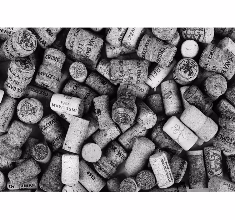 Blind kitchen wine corks closure - TenStickers