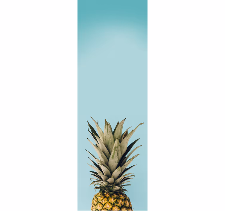 Blind kitchen pineapple photo fridge vinyl - TenStickers