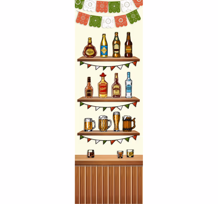 Blind kitchen tequila decorative vinyl - TenStickers
