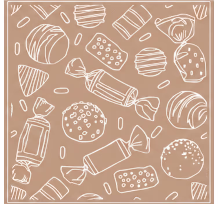 Blind kitchen candy tiles - TenStickers