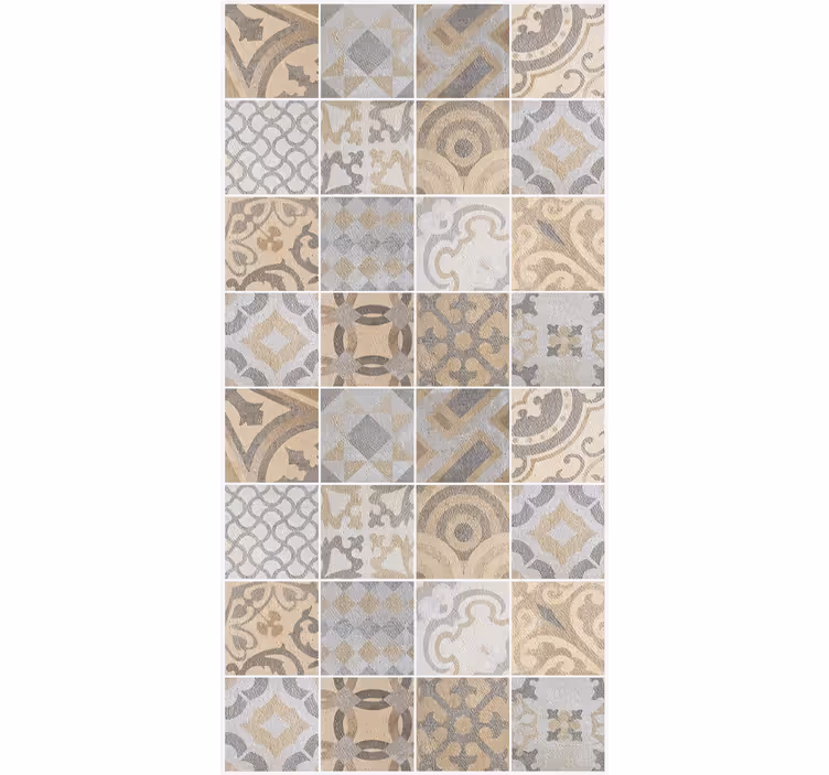 Blind kitchen cement "orange" - TenStickers