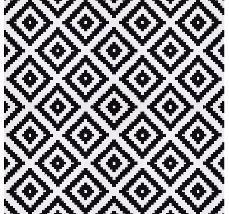 Blind kitchen black modern squares - TenStickers