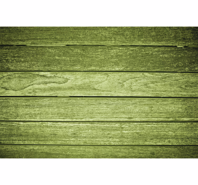 Blind green wooden texture placemat - TenStickers