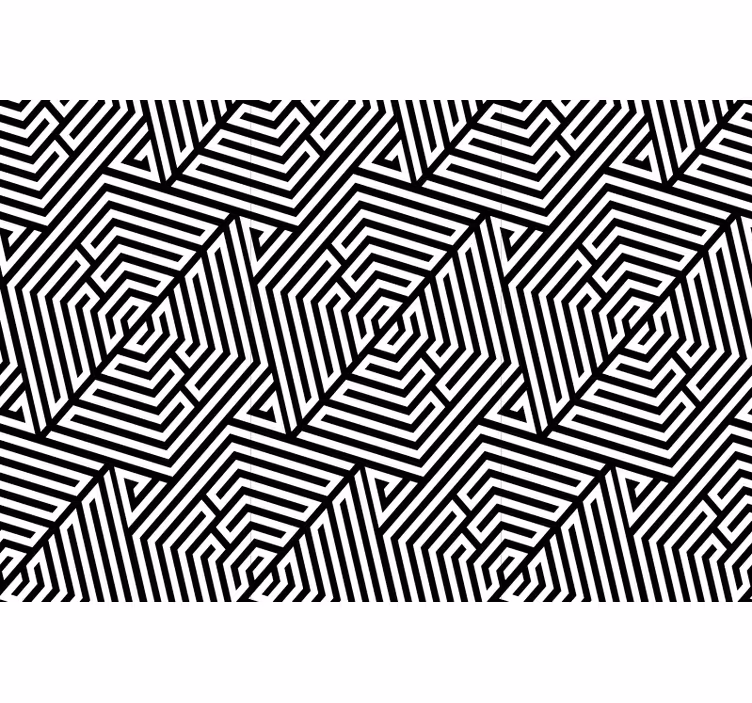 Blind grey elegant black and white for restaurants - TenStickers