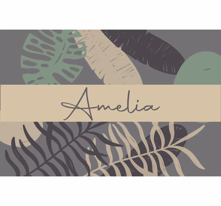 Blind beige boho jungle style - TenStickers