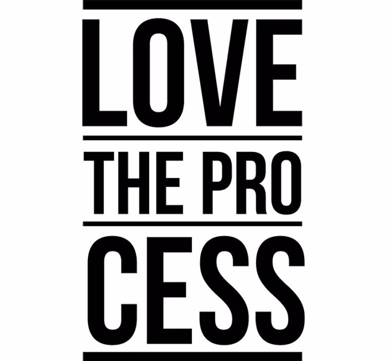 Blind office vinyl quote embrace the journey - TenStickers