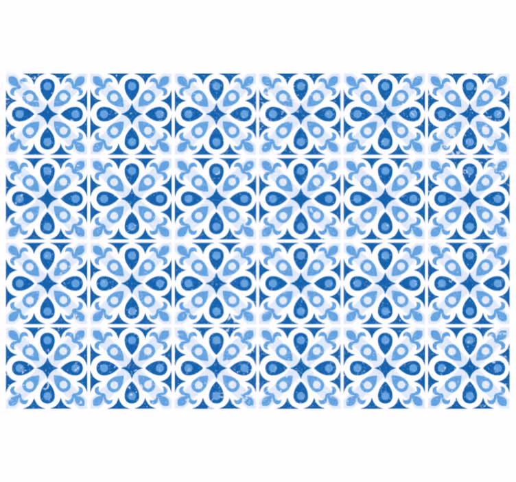 Blind bedroom in waterhouse blue - TenStickers
