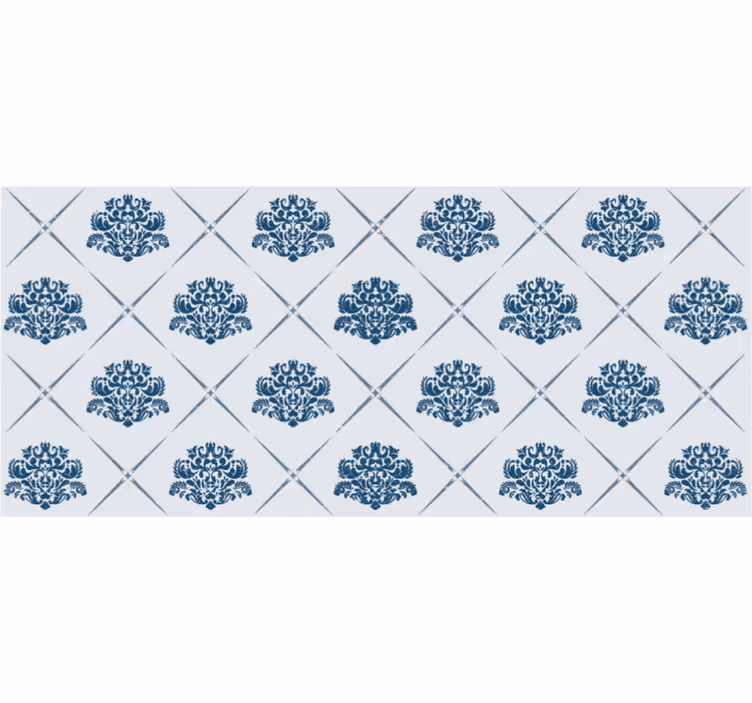 Blind bedroom floor tile stickers - TenStickers