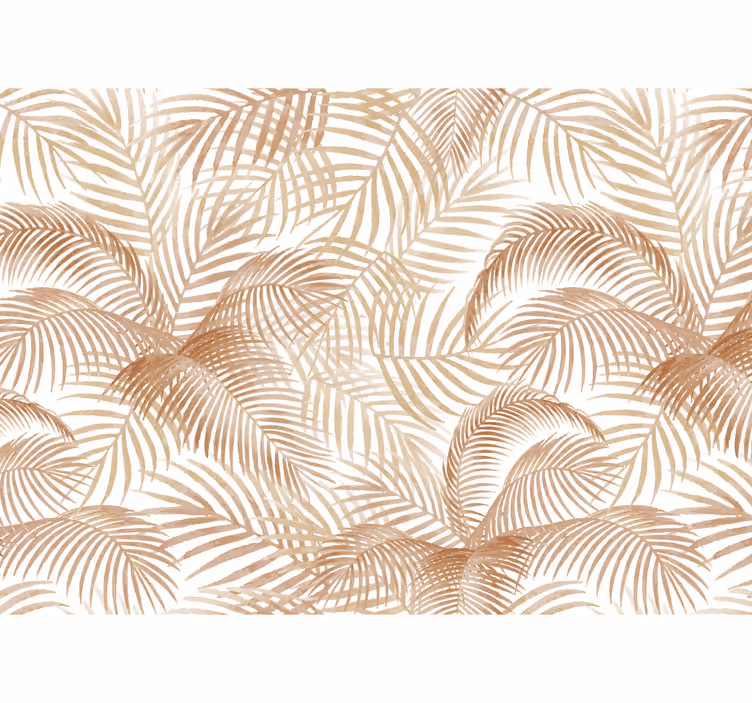 Living room blind with tropical palms design - TenStickers