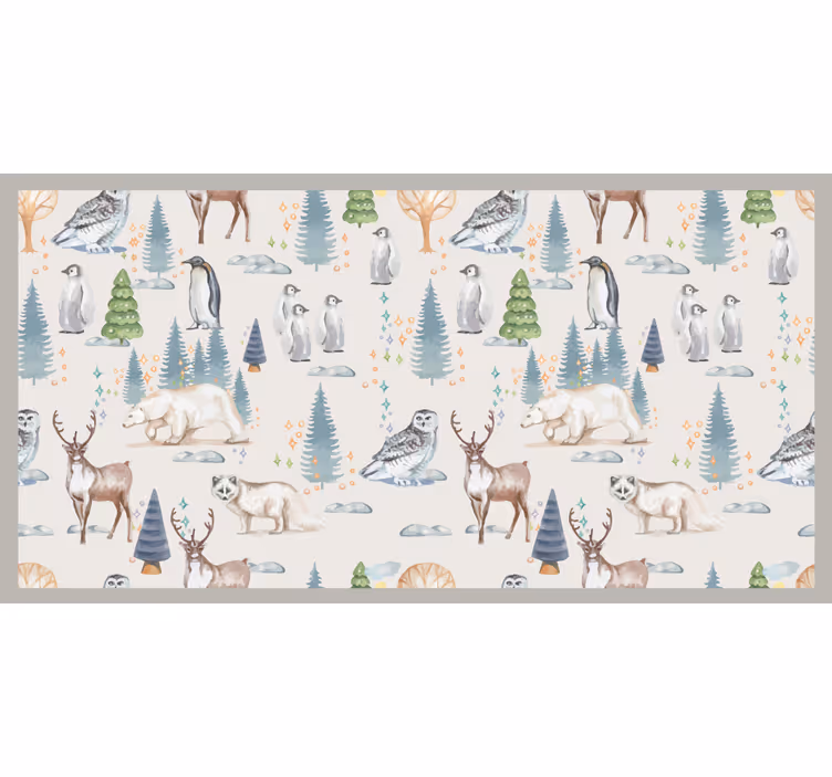 Blind children autumn forest adventure - TenStickers