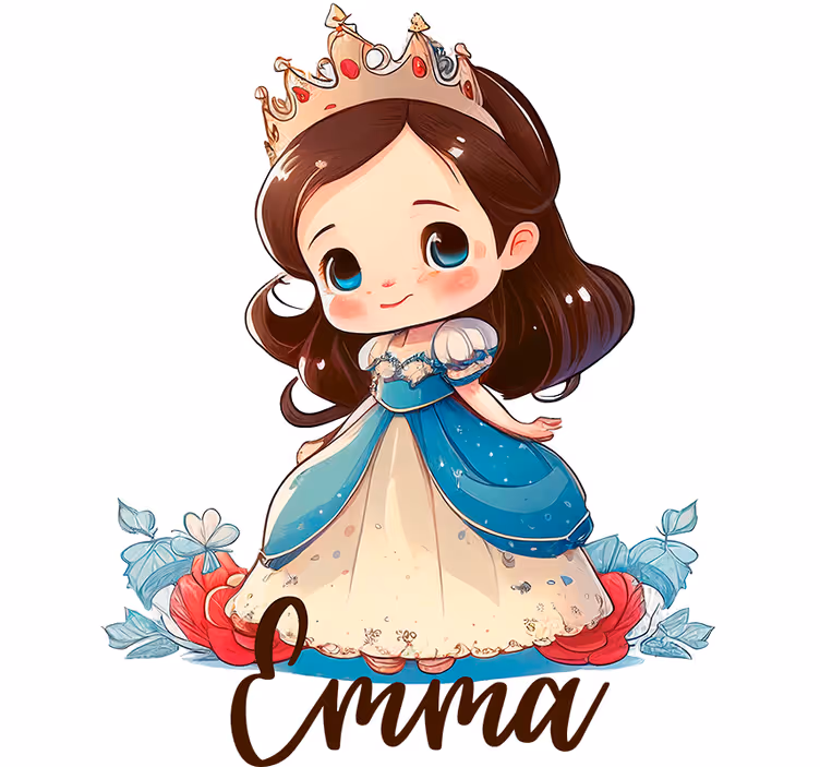 Blind children princess toy - TenStickers