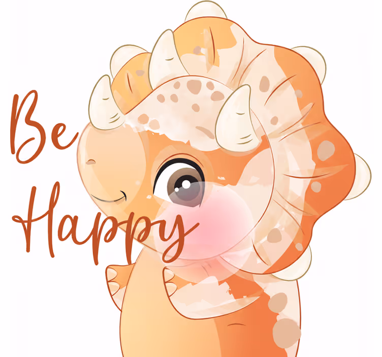 Blind children nordic dinosaur brings joy - TenStickers