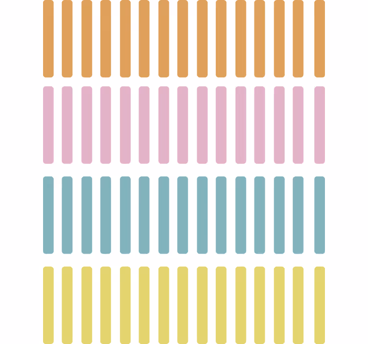 Blind teens colorful confetti stickers - TenStickers